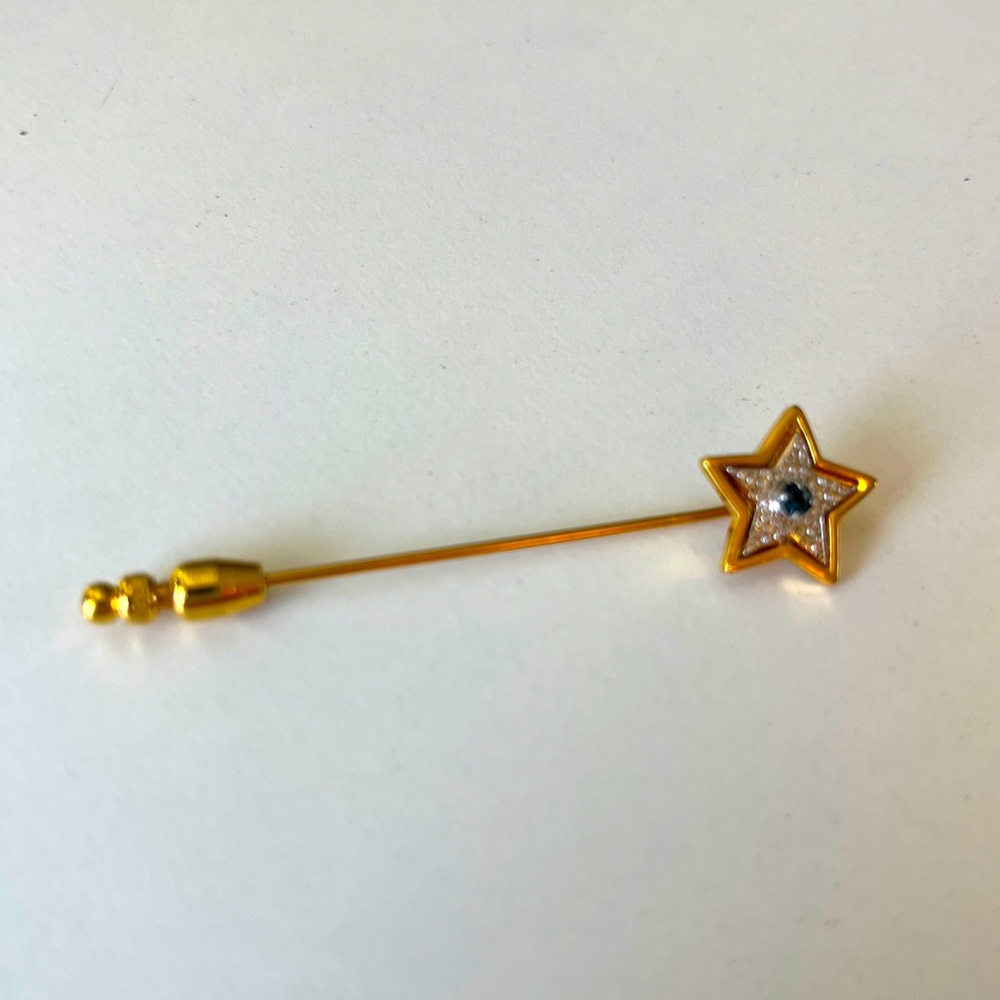 Vintage Avon Star Stick Pin Brooch Pin